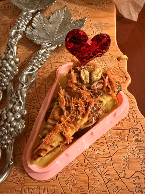 Dubai Cheesecake Slice