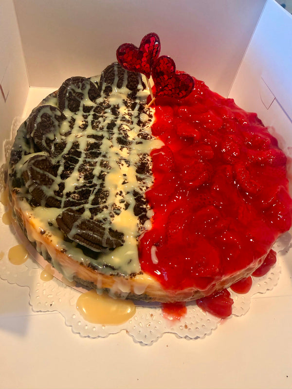 Half & Half Cheesecake