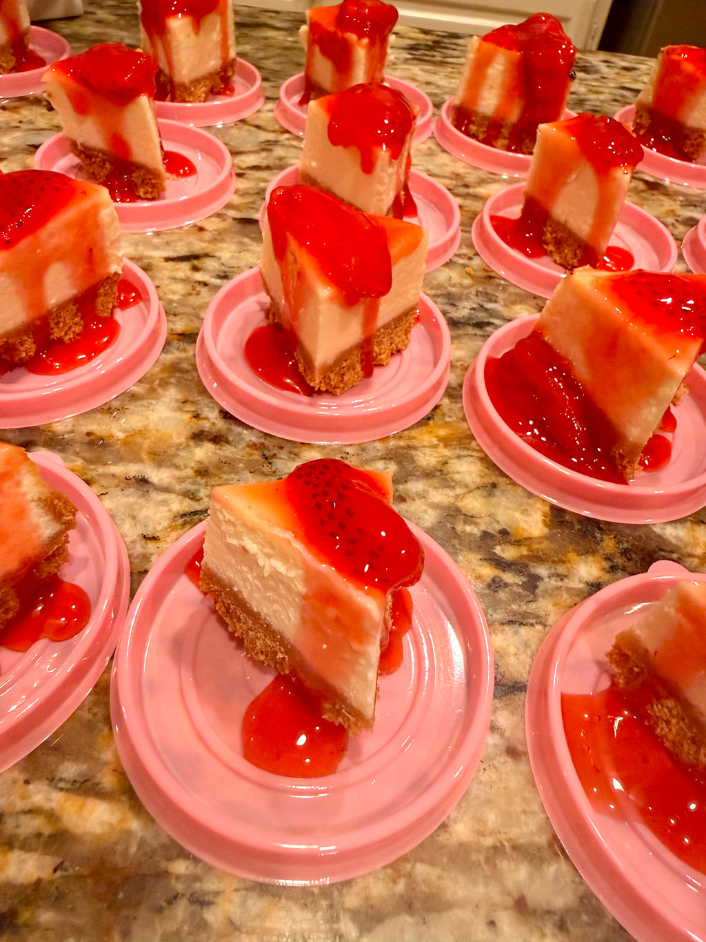 Bite-Size Cheesecake