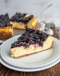 Blueberry Cheesecake Slice