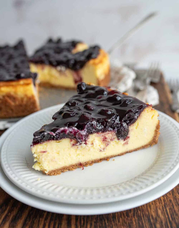 Blueberry Cheesecake Slice